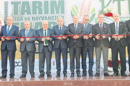 Kahramanmaraş Tarım Fuarı açıldı